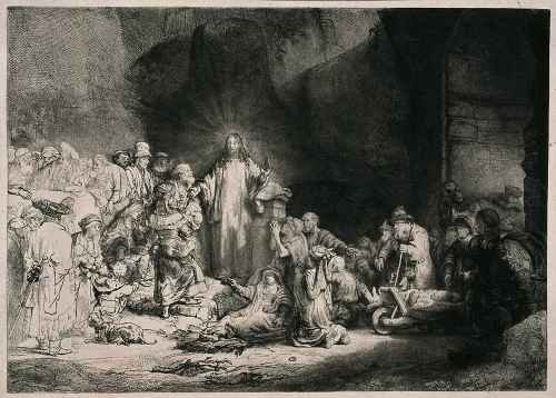 Rembrandt Rembrandt The Hundred Guilder Print A4 Photo Print
