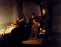 Rembrandt Repentant Judas Returning The Pieces Of Silver A4 Photo Print