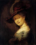 Rembrandt SaskiLaughing A4 Photo Print