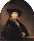 Rembrandt Self Portrait 1640 A4 Photo Print