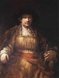 Rembrandt Self Portrait 1658 A4 Photo Print