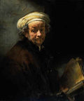 Rembrandt Self Portrait As The Apostle St Paul A4 Photo Print