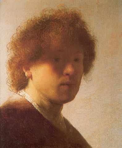 Rembrandt Self Portrait C1628 A4 Photo Print