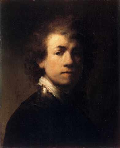 Rembrandt Self Portrait In Gorget A4 Photo Print