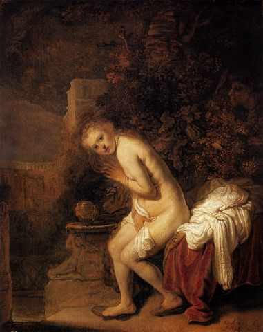 Rembrandt SusannAnd The Elders A4 Photo Print