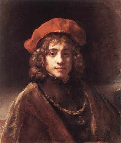 Rembrandt The Artist S Son Titus A4 Photo Print