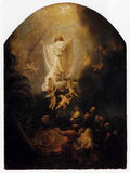 Rembrandt The Ascension Of Christ A4 Photo Print