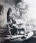 Rembrandt The Good Samaritan A4 Photo Print