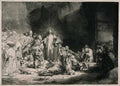 Rembrandt The Hundred Guilder Print A4 Photo Print