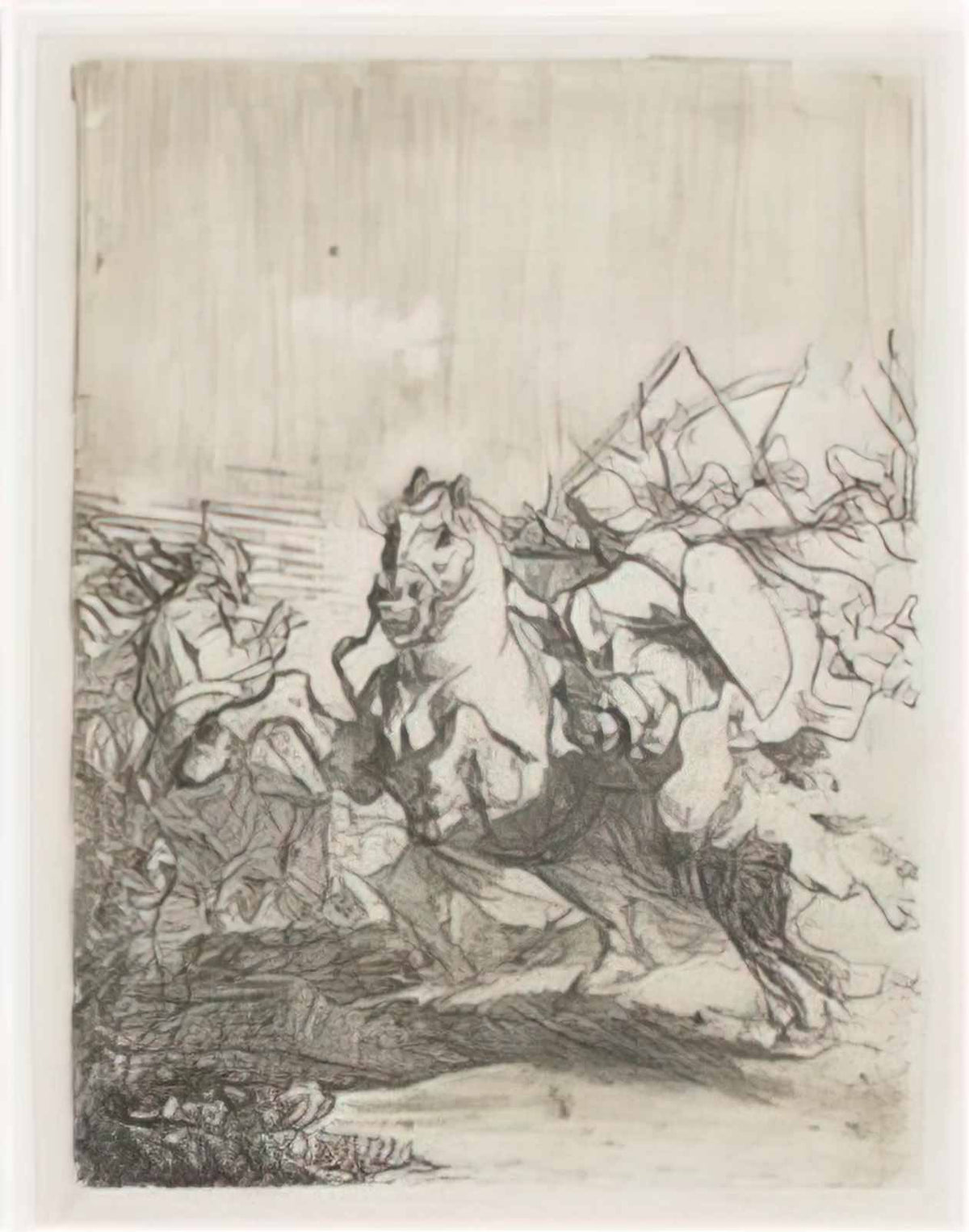 Rembrandt a cavalry fight 1632 Art A4 Photo Print