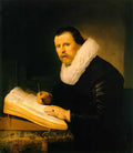 Rembrandt a scholar 1631 Art A4 Photo Print