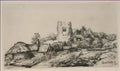 Rembrandt a village with a square tower 1650 Art A4 Photo Print