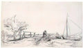 Rembrandt bridge 1645 Art A4 Photo Print