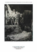 Rembrandt christ taken down Art A4 Photo Print