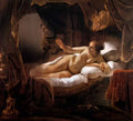 Rembrandt danae 1643 Art A4 Photo Print