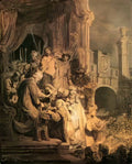Rembrandt ecce homo 1634 Art A4 Photo Print