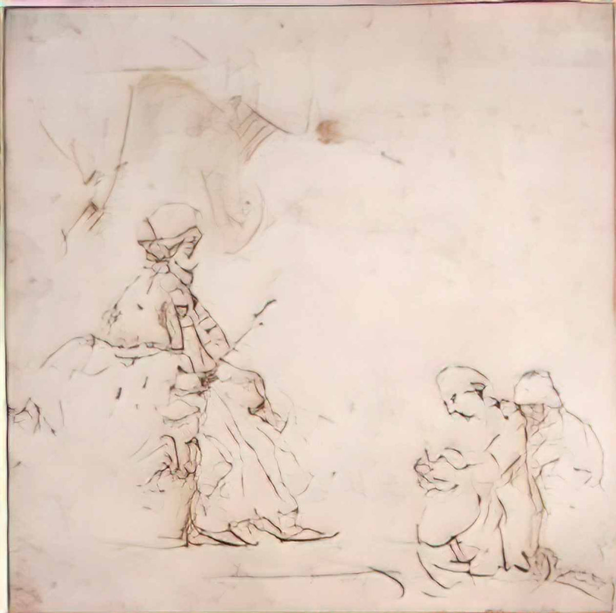Rembrandt esther before ahasuerus 1660 Art A4 Photo Print