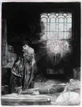 Rembrandt faust Art A4 Photo Print
