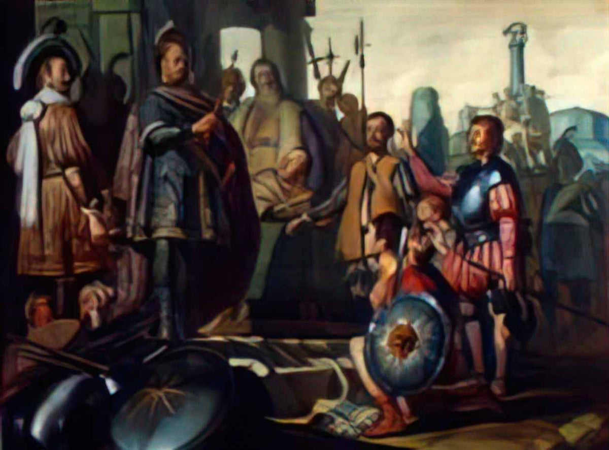 Rembrandt history painting 1626 Art A4 Photo Print