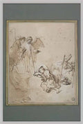 Rembrandt jacob s dream Art A4 Photo Print