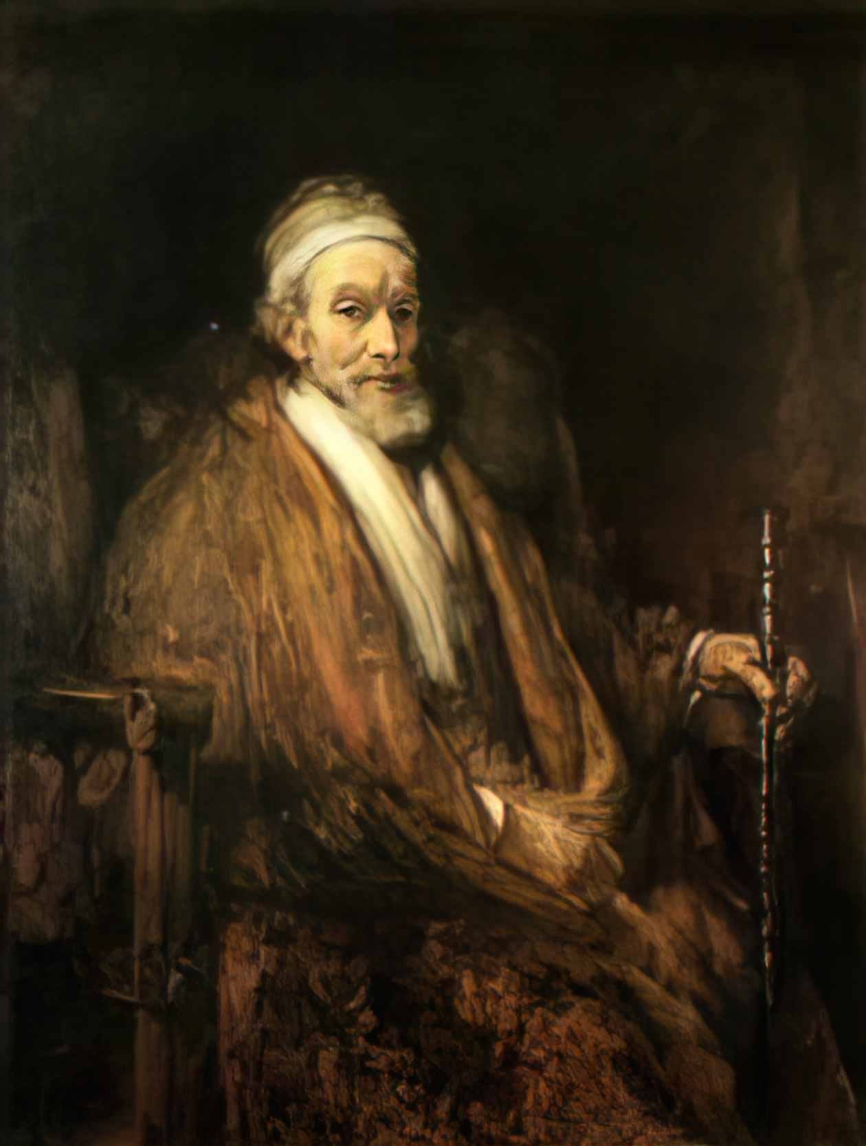 Rembrandt jacob tripp Art A4 Photo Print