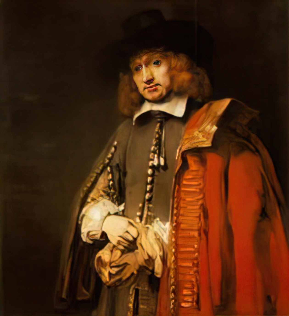 Rembrandt jan six 1654 Art A4 Photo Print