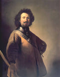 Rembrandt joris de caullery 1632 Art A4 Photo Print