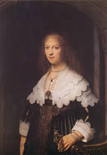 Rembrandt maria trip 1639 Art A4 Photo Print