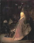 Rembrandt minerva 1632 Art A4 Photo Print