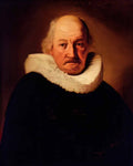 Rembrandt portrait of an old man Art A4 Photo Print