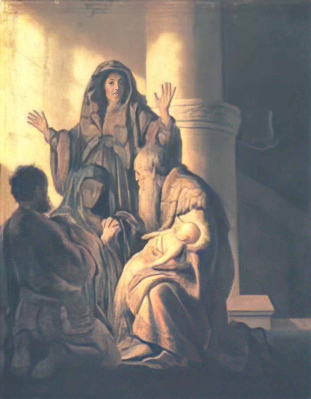 Rembrandt presentation in the temple 1628 Art A4 Photo Print