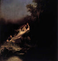 Rembrandt rape of proserpina Art A4 Photo Print