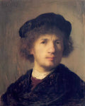 Rembrandt self portrait 1630 1 Art A4 Photo Print