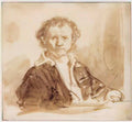 Rembrandt self portrait 1637 Art A4 Photo Print