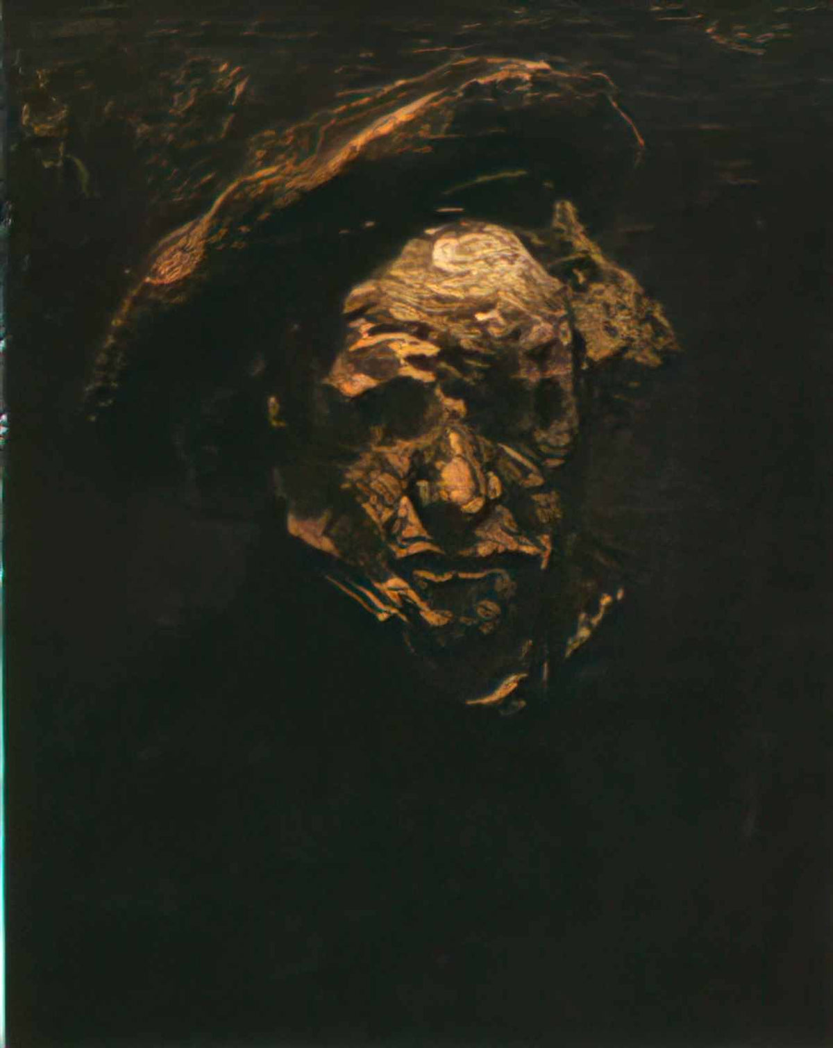 Rembrandt self portrait 1660 1 Art A4 Photo Print