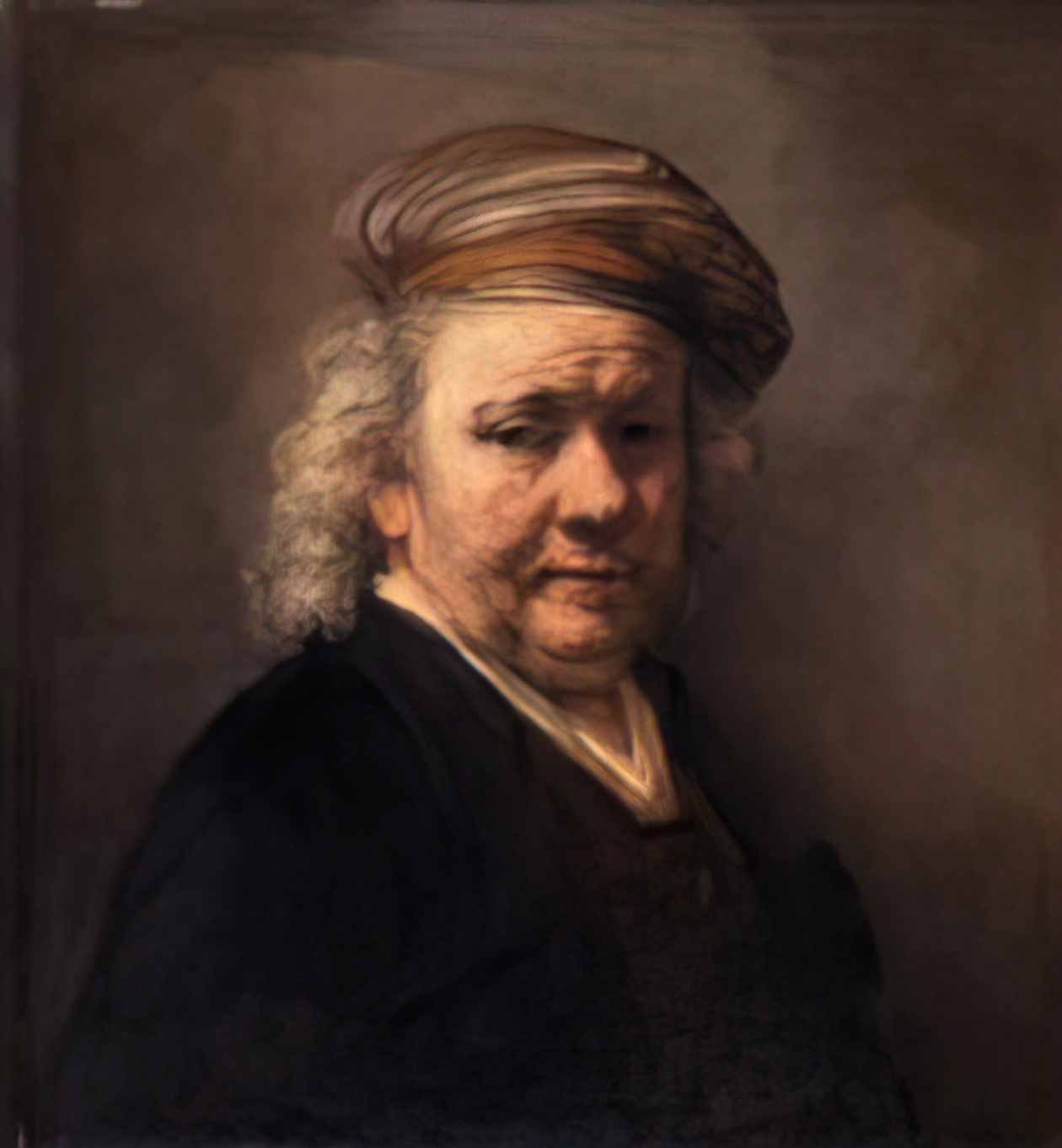 Rembrandt self portrait 1669 1 Art A4 Photo Print