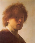 Rembrandt self portrait as a young man Art A4 Photo Print