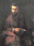 Rembrandt st bartholomew 1657 Art A4 Photo Print