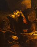 Rembrandt the apostle paul Art A4 Photo Print