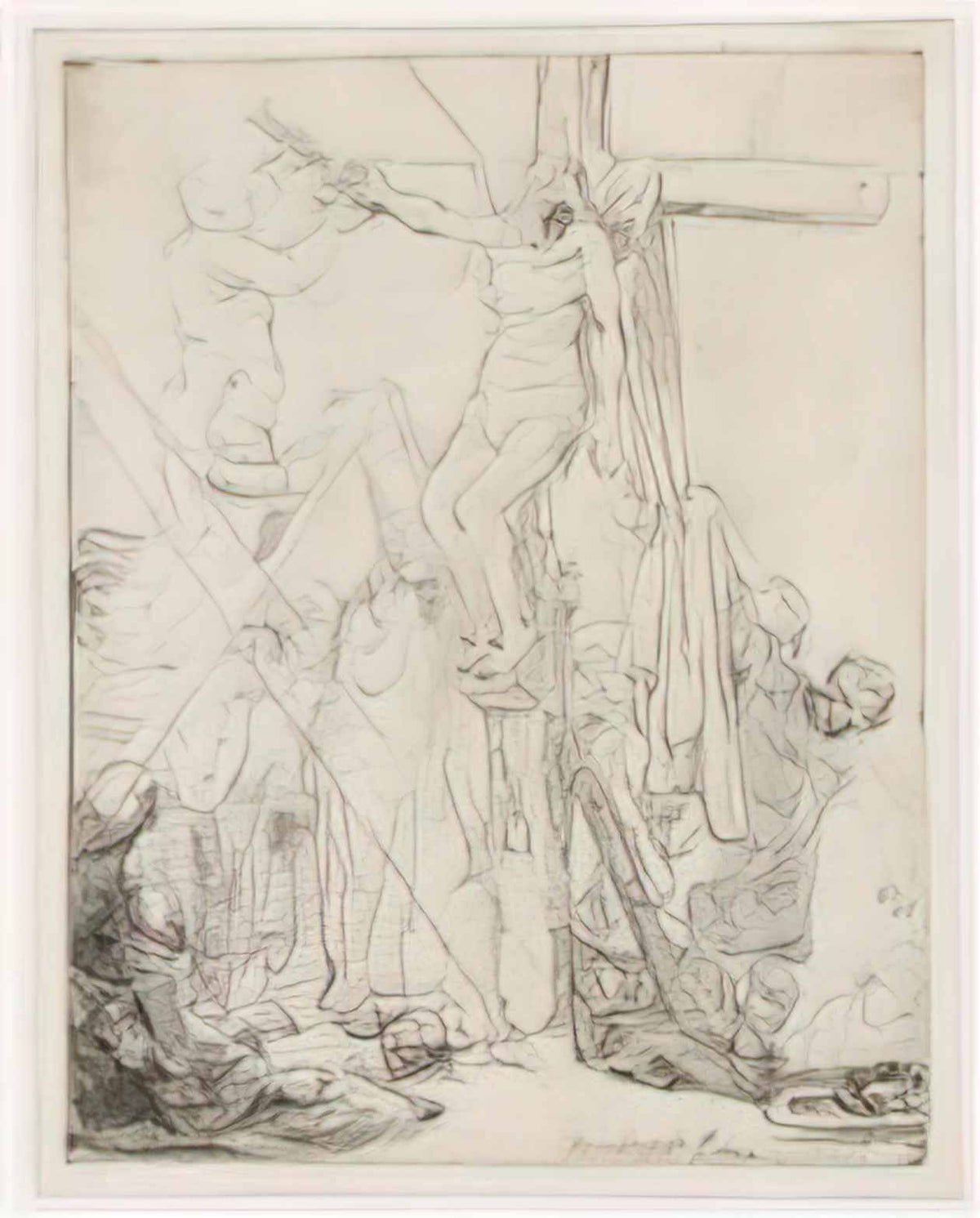 Rembrandt the descent from the cross 1642 Art A4 Photo Print