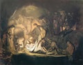 Rembrandt the entombment 1635 Art A4 Photo Print