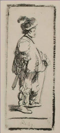 Rembrandt the little polander 1631 Art A4 Photo Print