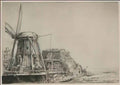 Rembrandt the mill 1641 Art A4 Photo Print