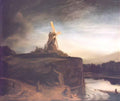 Rembrandt the mill Art A4 Photo Print