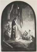 Rembrandt the raising of lazarus 1630 1 Art A4 Photo Print
