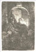 Rembrandt the schoolmaster 1641 Art A4 Photo Print