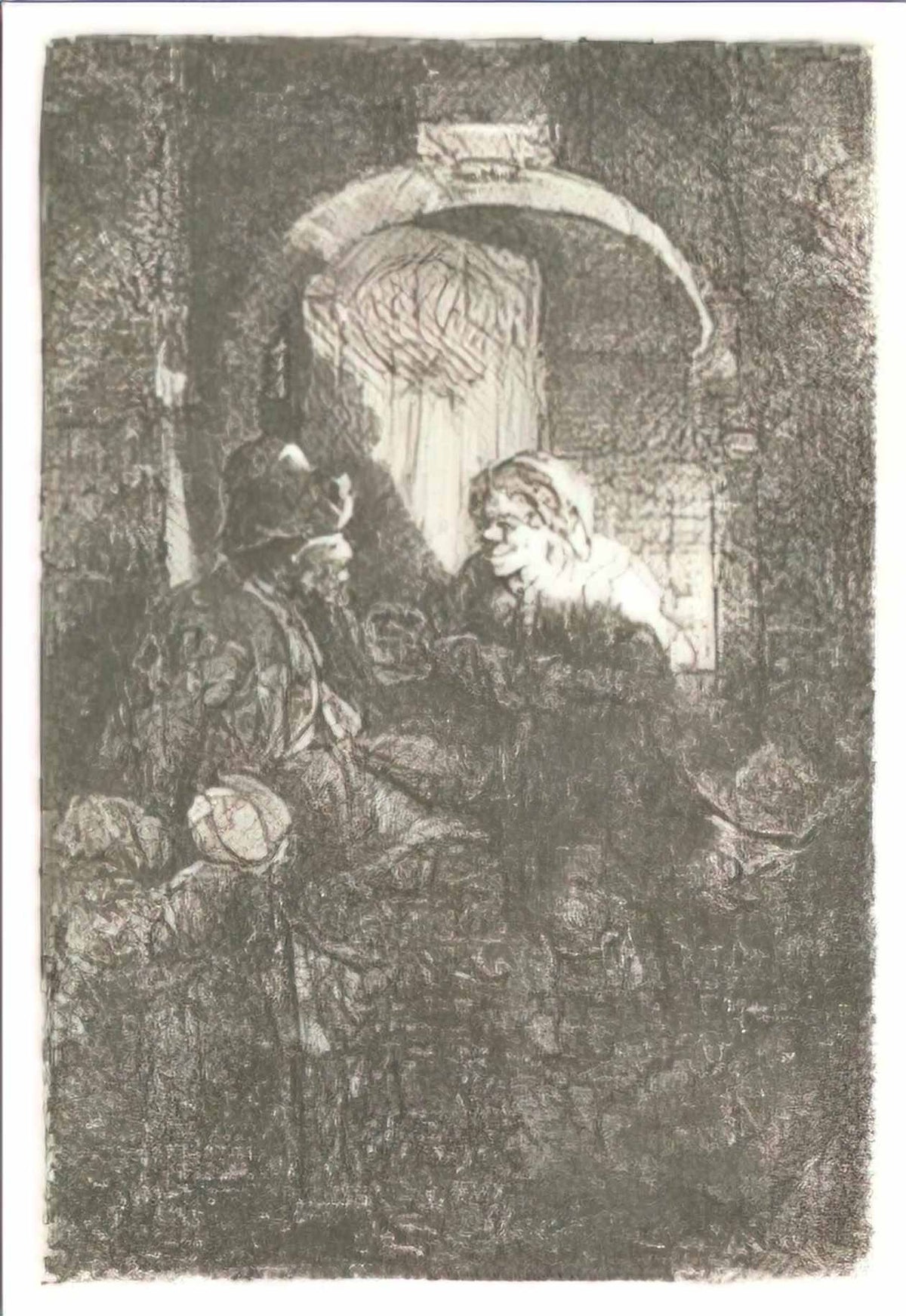 Rembrandt the schoolmaster 1641 Art A4 Photo Print