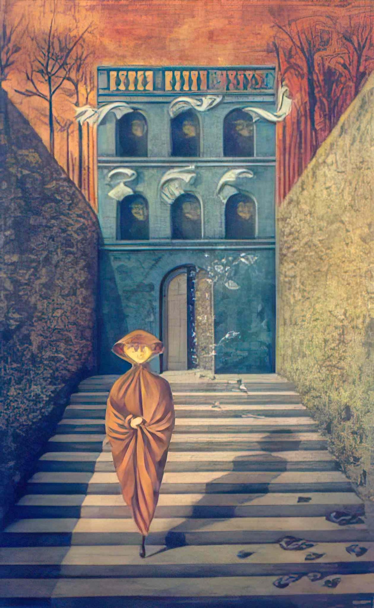 Remedios Varo breaking off 1955 Art A4 Photo Print