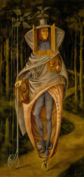Remedios Varo cat 190 vagabundo 1957 2 Art A4 Photo Print