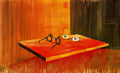 Remedios Varo eyes on the table 1938 Art A4 Photo Print